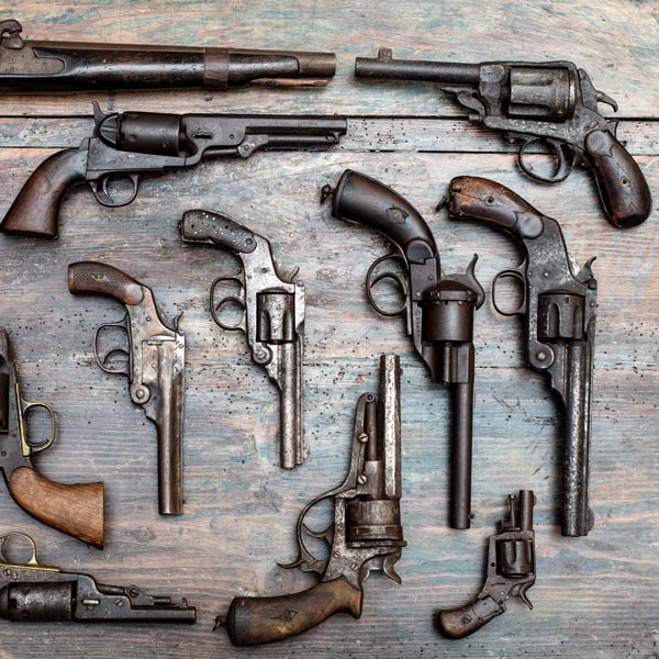 old gun collection