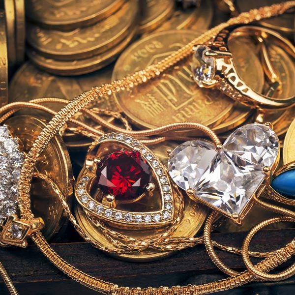 gold ornaments